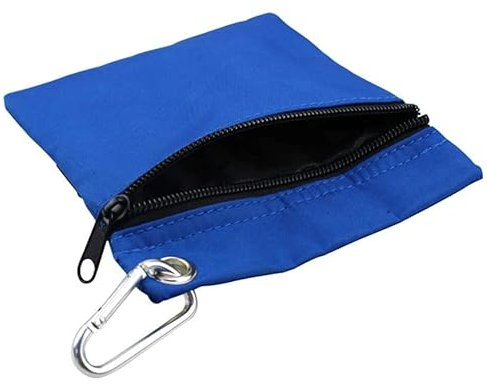 MANXIYECHEN Golf Tees Bag Holder Pouch Storage Bag Zippered Golf Tee Ball Bag Holder Golf Zubehör
