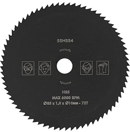 85mm*10mm 72t Hss Circular Mini Circular Saw Blades 85mm Circular Saw Blades Saw Blade Cutting Disc Wheel for Wood Metal