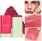 Ofanyia Cream Blush Stick, Unique Roating Design Multi-Use Blush Stick for Lip and Cheek Tint, Lightweight Easy to Blend Natural Cream Blusher, Velvet Matte Texture Blush Face Stick (02# Hot Red)