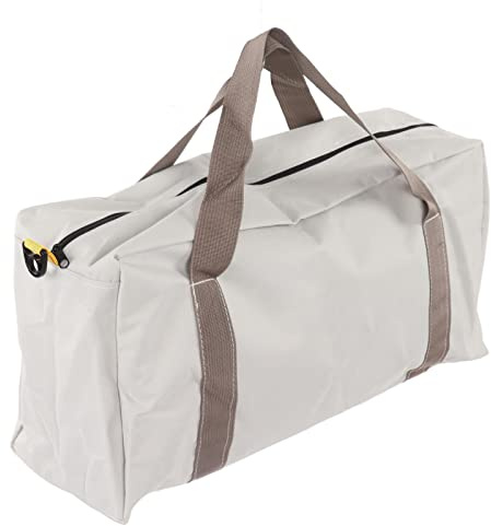 Wide Mouth Tool Bag with Large Capacity, Wear Resistant Canvas, Portable and Universal for Electricians, Plumbers, Mechanics (20in)