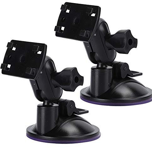 Dioche Navi Halterung Auto, HD H3041 65 mm 2 Stück Auto GPS Navigator Fahrrekorder Saugnapfhalterung (Vier Backen Köpfe)