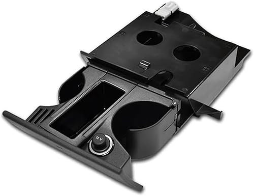Porte-gobelet noir pour tableau de bord adapté au cendrier Transporter T5 2009-2015 Entraînement droit, Accessoires de voiture Partie # 7H285860171N