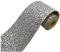 Tapetenbordüre Selbstklebende Funkeln Bordüre Wand Wohnzimmer Tapeten Fliesenaufkleber Bad Dekoband Glitzerband Selbstklebend silberner Glitzer 10 X 200cm