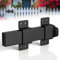 Slide Gate Latch,Heavy Duty Door Latch with Padlock Hole, Adjustable Latch Lock,Fit for Wooden Fences, Barn Door,Fence Gate,Courtyard,Shed Lock, Cabinet,Cottages Farmhouse, Outdoor and Interior Doors.