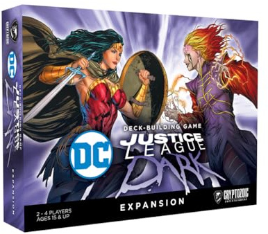 DC Cryptozoic Deck-Building Game: Justice League Dark Expansion | Card Game | Expansion | 1-5 Players | Ages 15+ | English