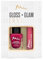 Mii Cosmetics Gloss + Glam Lip Gloss and Nail Polish Duo Gift Set, Beauty Kit, Hydrating Lipgloss and Long-Lasting Nail Polish, Perfect Makeup Gift Set for Women, Flair + Totally Off-Piste