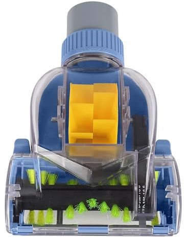 Retoo Minicepillo turbo universal para aspiradora con conexiones de 30-35 mm para aspiradora doméstica y aspiradora de suelo, cepillo turbo con limpieza profunda suciedad y polvo