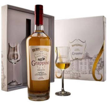 Grappa Barricata Cofanetto Gran Grappino Premium 70 cl 2 Bicchieri