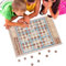 Tisch Brettspiel | Holz Zahlen Lernspiel,Tragbares Lernspiel Mit Mehrstufigen Schwierigkeitsgraden Für Zuhause, Reisen & Bildungseinrichtungen