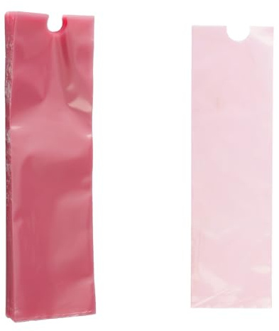 Bojueshaw 200pcs Disposable Tattoo Pen Covers,Tattoos Machine Wrap,Large Plastic Sleeves for Tattoo Machines & Cartridges(Pink)