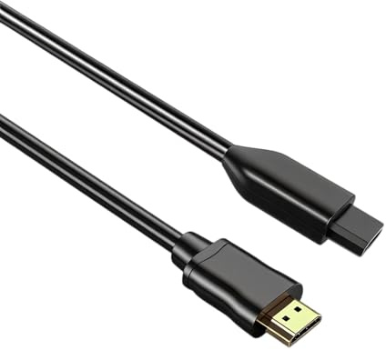 iHaospace N64 zu HDMI Adapter Kabel Konverter S-Video Signal 2025 New Version 1080P Abgeschirmt – Störungsfrei, bessere Bildqualität Kompatibel mit N64/SNES/NGC/SFC Konsole