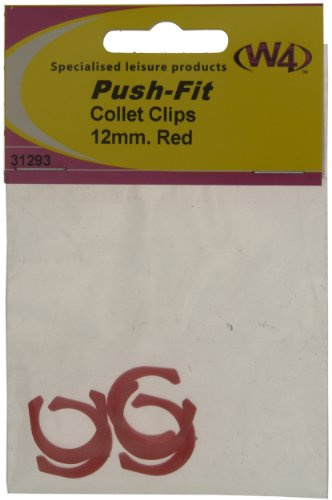 W4 Collet Clips (Pack of 5) - Red