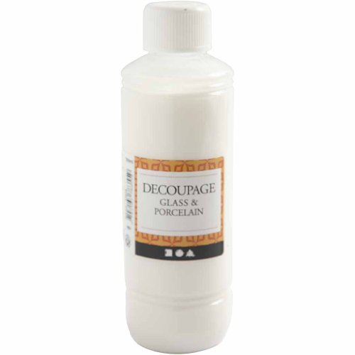 Decoupage-Lack, Glas und Porzellan, 250 ml