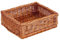 Korbgeflecht, Braun, T 29 x B 25 x H 10 cm