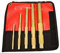 Mayhew Tools 67003 Brass Drift Punch, 5-Piece Set