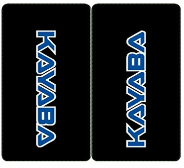 Kayaba Upper Fork Black Decal Sticker MX (63)