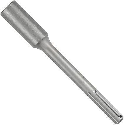 SDS-Max 18 mm Durchmesser Schaft Erdungsstangen-Treiber für 5/8 Zoll und 3/4 Zoll Bodenstangen, funktioniert mit Bosch, Dewalt, Milwaukee, Hilti und anderen SDS Max Bohrhämmern und Abbruchhämmern