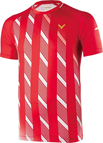 VICTOR Badmintonshirt Denmark Unisex rot 6599 - XL