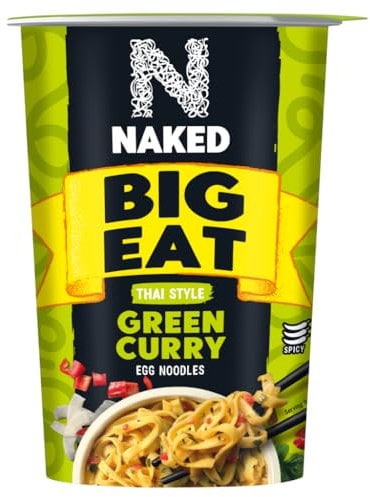 Naked Thai Green Curry Egg Noodle, 104g