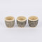 SCHÖNER LEBEN. Sass & Belle Mini Pflanztopf 3er Set Gemustert Zement Creme schwarz 8x7,5cm
