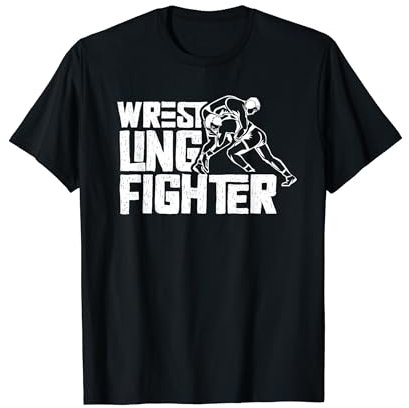 Wrestling Kämpfer Ringer Ringen Wrestler Ringkampf T-Shirt