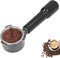 Natudeco 51mm Coffee Portafilter Bottomless Portafilter 12-18g Handle Removable 3 Ears Coffee Filter Basket Coffee Machine Accessories Resuable Bottomless Filter for ECP 685 680
