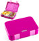 Jarlson® Brotdose für Kinder mit 6 Fächern TONI - Lunchbox - Bento Box auslaufsicher – Jausenbox für Kindergarten und Schule - Mädchen und Jungen - | Brotbox | Snackbox (Lila)