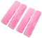 SUNTRADE 4 x weiche Lammfell-Autositzgurt-Abdeckung für Sicherheitsgurt, Schulterpolster für Erwachsene und Kinder, geeignet für Autositzgurt, Rucksack, Schultertasche (Rosa)