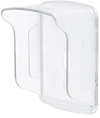 FUSYTULY Copertura Impermeabile di Plastica, Protezione Meteo Della Copertura Antipioggia Shell per il Video Campanello/Sistema di Controllo di Accesso RFID Della Porta (Transparent)
