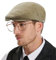 CLAPE Herren Schiebermütze Vintage Newsboy Gatsby Cap Shelby Mütze Cotton Flatcap Traditionelle Tellermütze Barett Cap