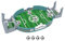 GERUI Mini Tischkicker,Tischfußball-Eltern-Kind-Spiel, Interaktives Tisch Fußball Spiel, Mini Tischkicker Kinder, Mini-fußballspiel-Spielzeug mit 4 Fußbällen, für 3+Kinder und Erwachsene