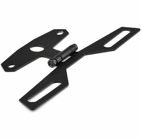 Motorbike ATV Adjustable Folding License Plate Bracket Tail Eliminator License Number Plate Bracket Mount Licence Plate Bracket