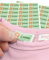 StiKiddo® 120 Stück Namensaufkleber für Kinder - Personalisierbare Namensschilder, Ideal für Kita, Schule und Kleidung, Made in Germany - Grün