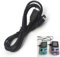 2 Player Link Câble Connect Cord, Câble de Liaison 2 Joueurs Remplacement Compatible avec Nin-tendo Game-boy Advance/Game-boy Advance SP Consoles Fil de Connexion pour 2 Joueurs, 1,2 m, Noir