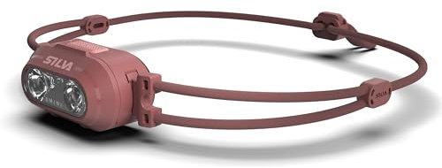 Silva Stirnlampe LED Wiederaufladbar USB C - Smini Fly - 38 Gramm - 250 Lumen Stirnlampe Rotlicht - 3 Helligkeitsstufen - Weiß & Rot LED Stirnlampe - Batterieanzeige - Kopflampe Stirnlampe Aufladbar