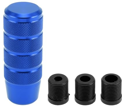 INFINAUTO Auto Schaltknauf 1Set Universal Für Automatik- Und Schaltgetriebe | Adaptergewindegröße M8x1,25 M10x1,25 M12x1,25, Knauflochdurchmesser 16 Mm, Knaufgröße 9,5x3,6 Cm