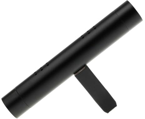 FUNOMOCYA 3stücke Car Aromatherapy Diffuser Mit Ersatzsticks Einstellbarer Duftdiffusor Für Auto Elegantes Design Um Unangenehme Gerüche Zu Beseitigen Und Angenehme Zu Schaffen Schwarz
