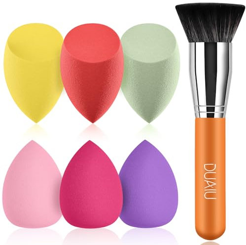 Beauty Blender DUAIU Éponge de maquillage pour fond de teint liquide, crèmes et poudres