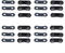12 Set Chainsaw Chain Links Size 3/8LP Pitch -.050 Gauge Fittings 16.5 * 6.1 * 1.0mm