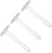 TERF® Lot de 50 chevilles de fixation d'isolation en plastique M8 x 50 mm M8 (8 mm) x 50 mm Blanc