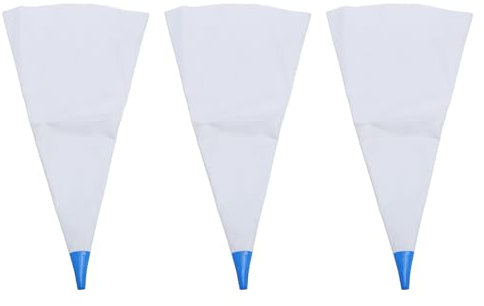 Sacs à Coulis, 3 Pièces PVC Tear Punch Ciment Coulis Sac de Mortier de Maçonnerie Sacs à Coulis Sac de Mortier de Maçonnerie Polyvalent pour le Jointoiement de la Maçonnerie