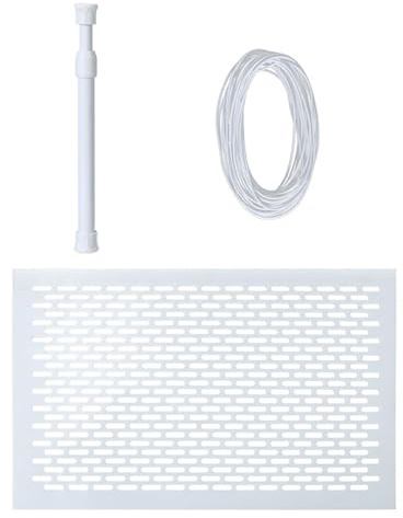 Generisch Skimmer Guard Kit, Poolskimmer Schutzabdeckung, Blattschutz Für Poolskimmer, Robustes Schutznetz Aus Mesh Für Poolbereich, Abflussrinne, Pool Skimmer Zubehör