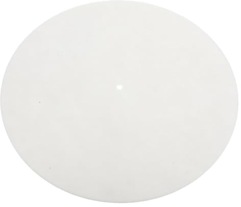 HEALLILY Plattenspieler-slipmat Filzmatte Antivibrationsmatte Schallplattentellermatte Grammophon-Schallplattenspieler-slipmat Filzpad Klangverbesserung Beige