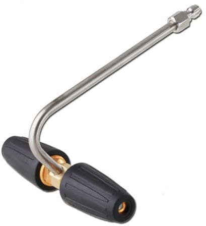 Quick Connect Dachrinnenreiniger mit leistungsstarken Drehdüsen für effektive Reinigungsleistung