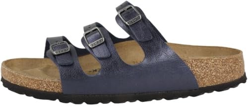 Birkenstock Damen Pantolette Florida Birko-Flor Graceful schmal