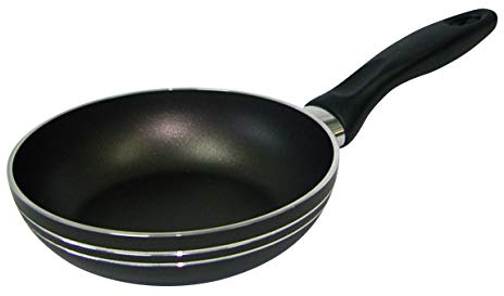 Riess, 3503-112, Alu-Pfanne Cortina, beschichtet, SPEZIALPFANNEN, Durchmesser 28 cm, Höhe 5,50 cm, Aluminium, schwarz