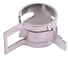Alphacool hose clamp spring steel 15-18mm - grey