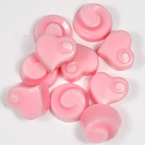 Handgemachtes Duftwachs, hohe Qualität10 x 5 g Schmelzwachs in jeder Packung. wild rose
