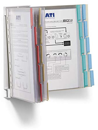 Durable Sichttafelwandhalter Function Wall 20, mit Sichttafeln A4, farbig sortiert, 569200