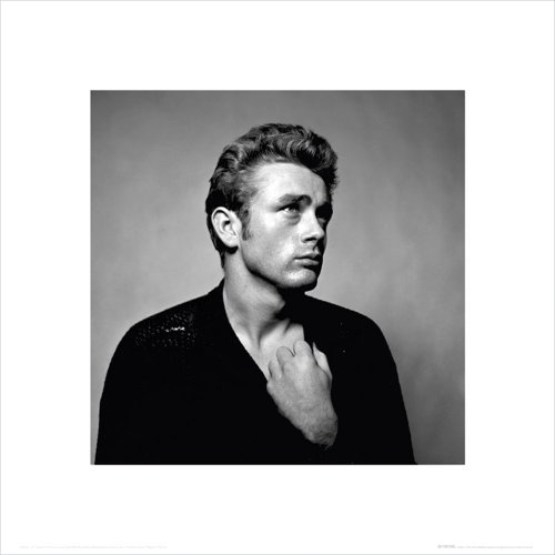 Dean, James - Portrait 2 - Kunstdruck Artprint Legende - Grösse 40x40 cm